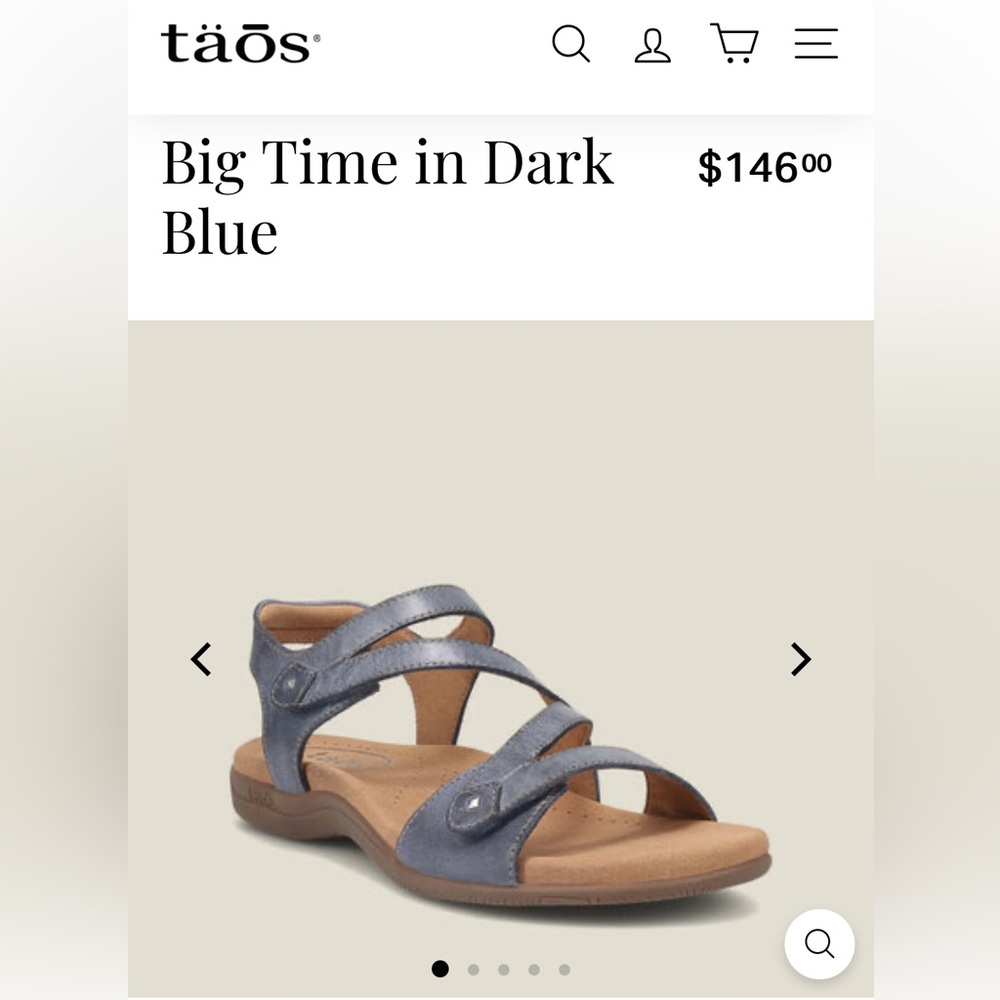 Black Taos Sandals